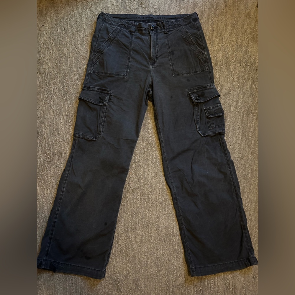 American Eagle by Payless Dark Gray Cargo Pants